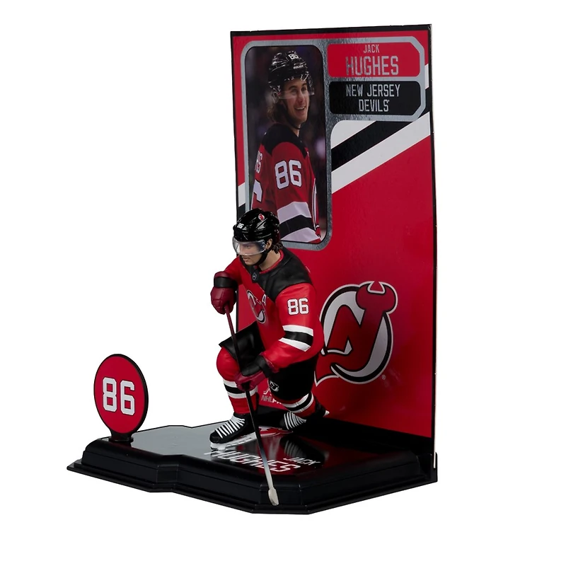 Jack Hughes (New Jersey Devils) NHL 7-Inch Posed Figure McFarlane's SportsPicks 