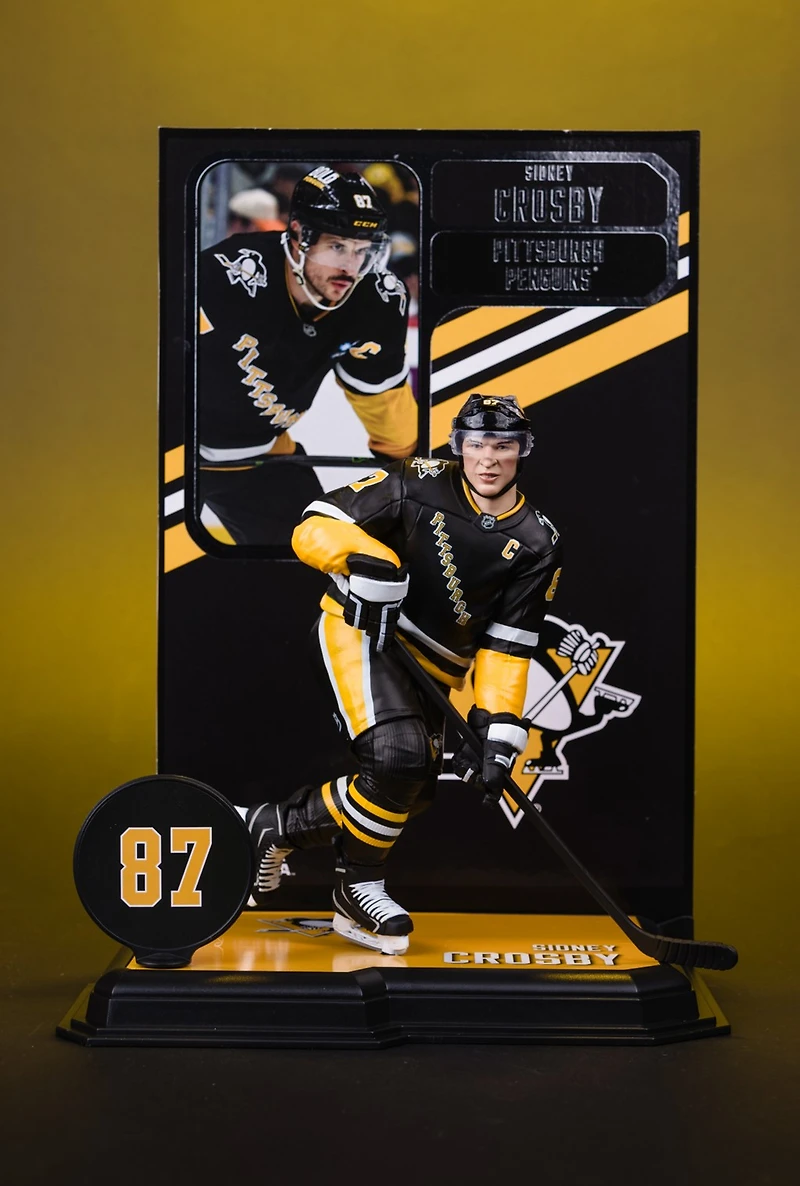 Sidney Crosby (Pittsburgh Penguins) NHL 7-Inch Posed Figure McFarlane's SportsPicks 