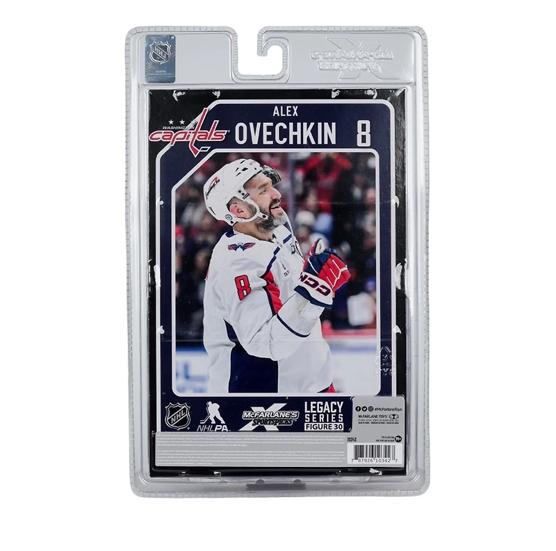 Alex Ovechkin (Washington Capitals) NHL 7-Inch Posed Figure McFarlane's SportsPicks 
