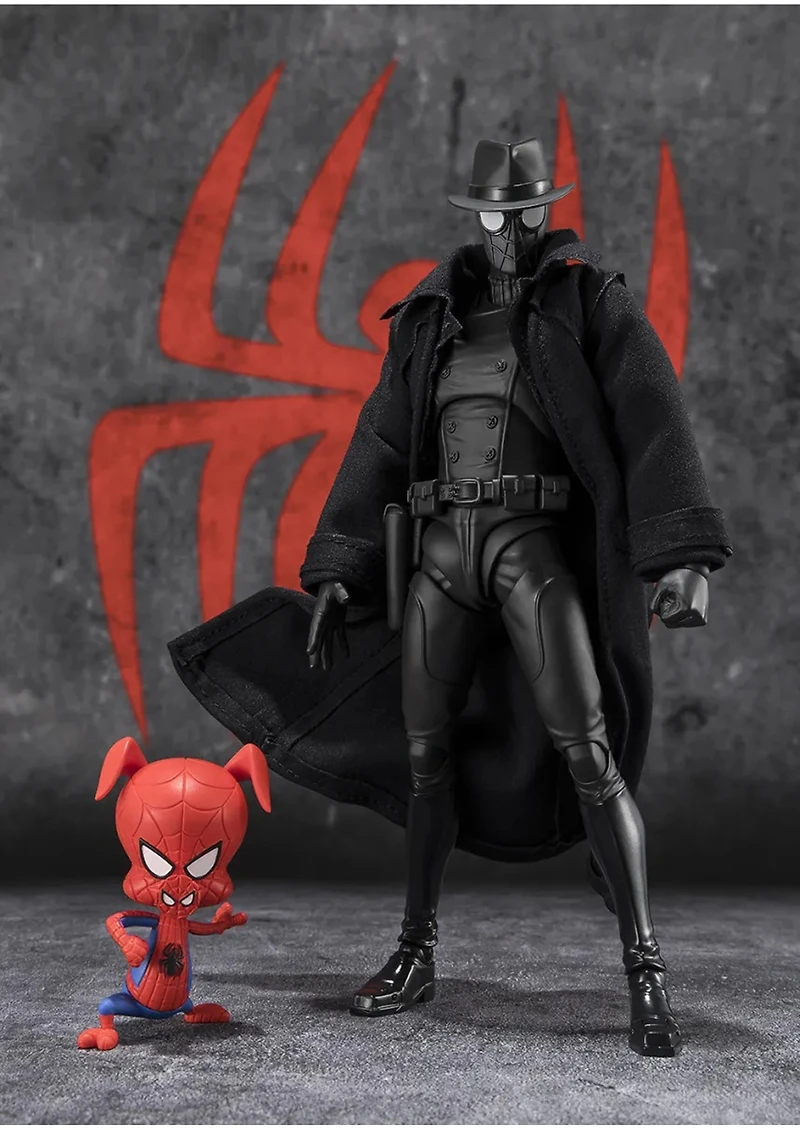 Bandai Spirits S.H.Figuarts "Spider-Man: Across the Spider-Verse" Spider-Man Noir & Spider-Ham 1/12  Scale Action Figure