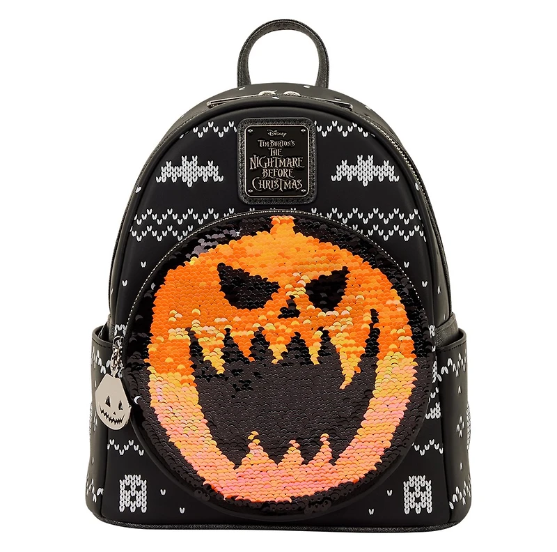 Disney The Nightmare Before Christmas: Jack Jack Reversible Sequin Backpack 