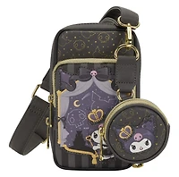 Sanrio Kuromi 20th Anniversary Cell Phone Crossbody Bag with Coin Bag 