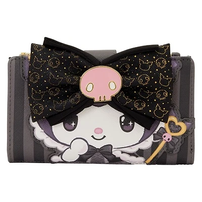 Sanrio Kuromi 20th Anniversary Flap Wallet 