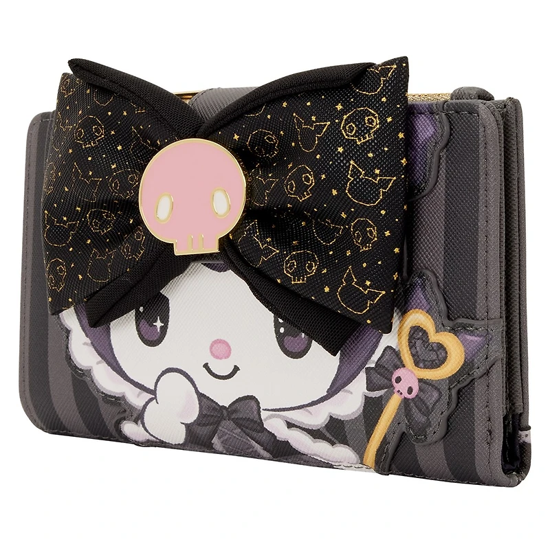 Sanrio Kuromi 20th Anniversary Flap Wallet 