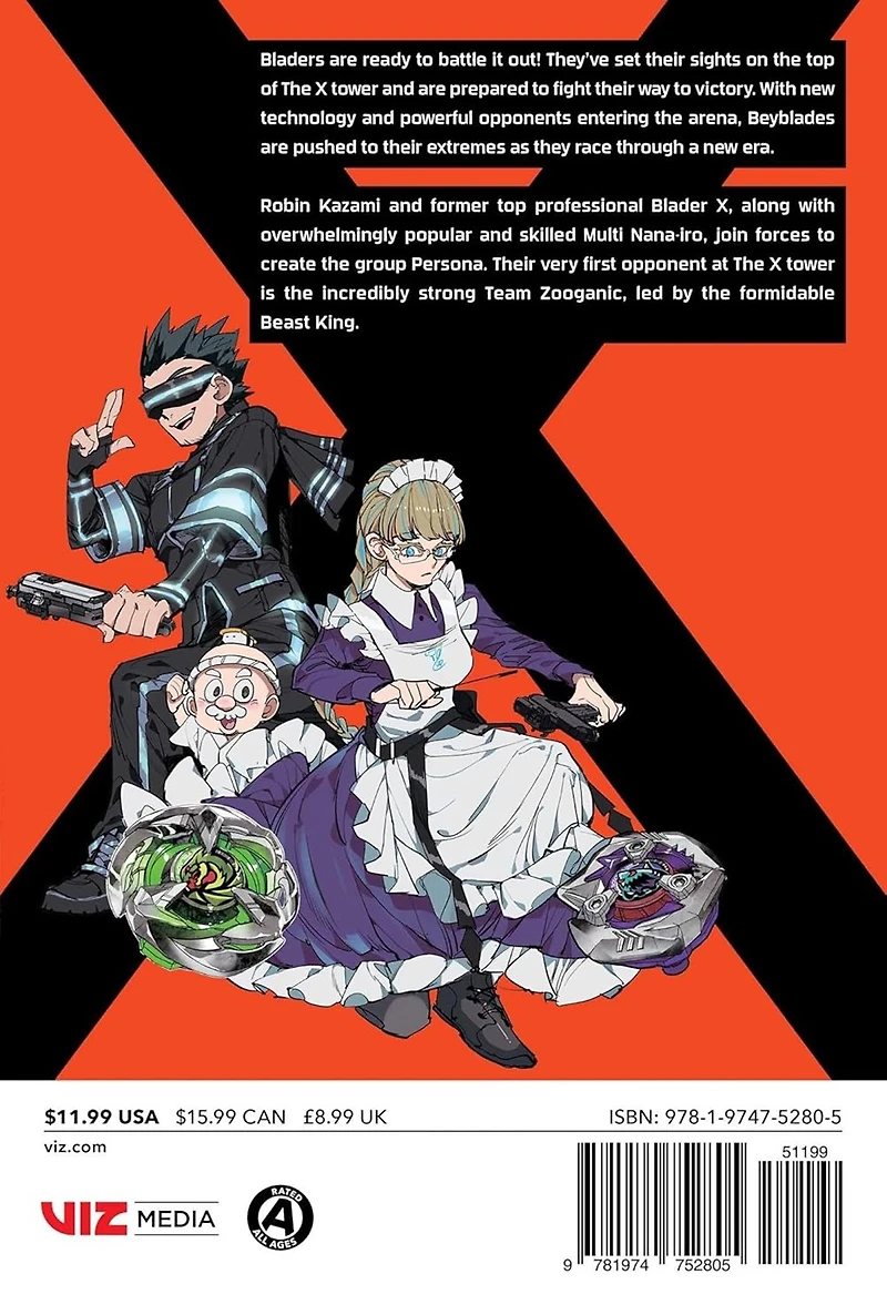 Manga Beyblade X, Volume 2 - Paperback 