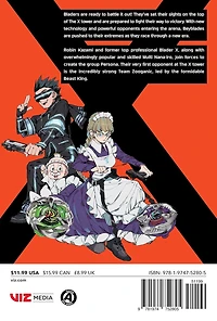 Manga Beyblade X, Volume 2 - Paperback 