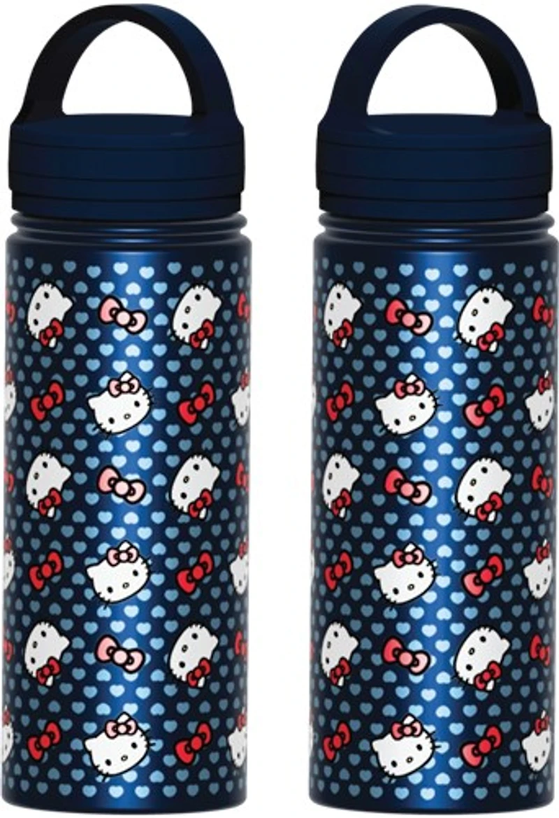 Hello Kitty Blue Stainless Steel Water Bottle