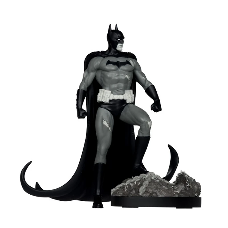 DC Direct Batman by Bjorn Barends (Batman Black & White) 1:10 Scale Resin Statue 