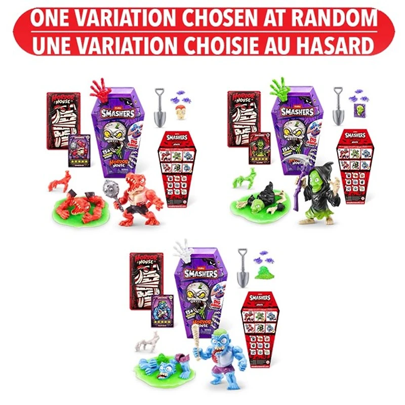 Smashers: Horror House S1 (Medium)- Assortiment – Une variation choisie au hasard