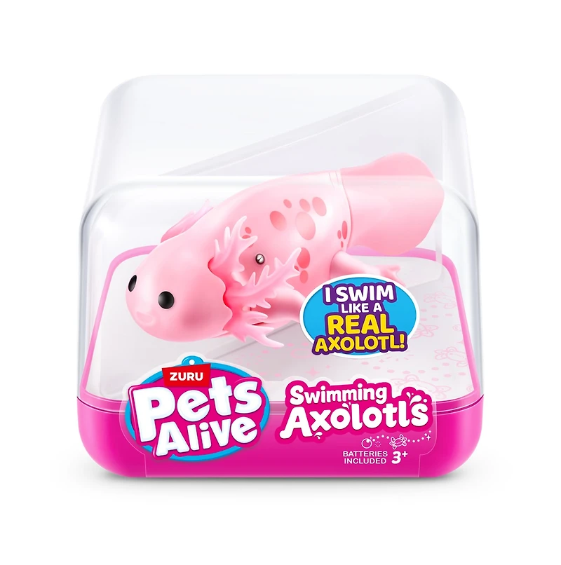 Pets Alive Swimming Axolotl's – One Variation Chosen at Random