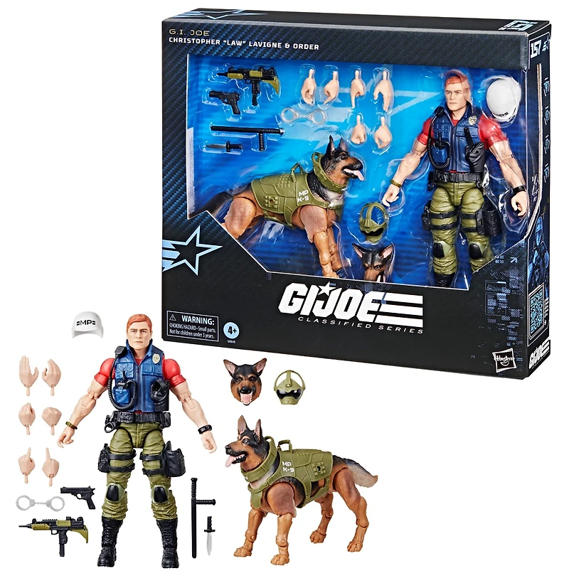 G.I. Joe Classified Series #157, Christopher "Law" Lavigne & Order 