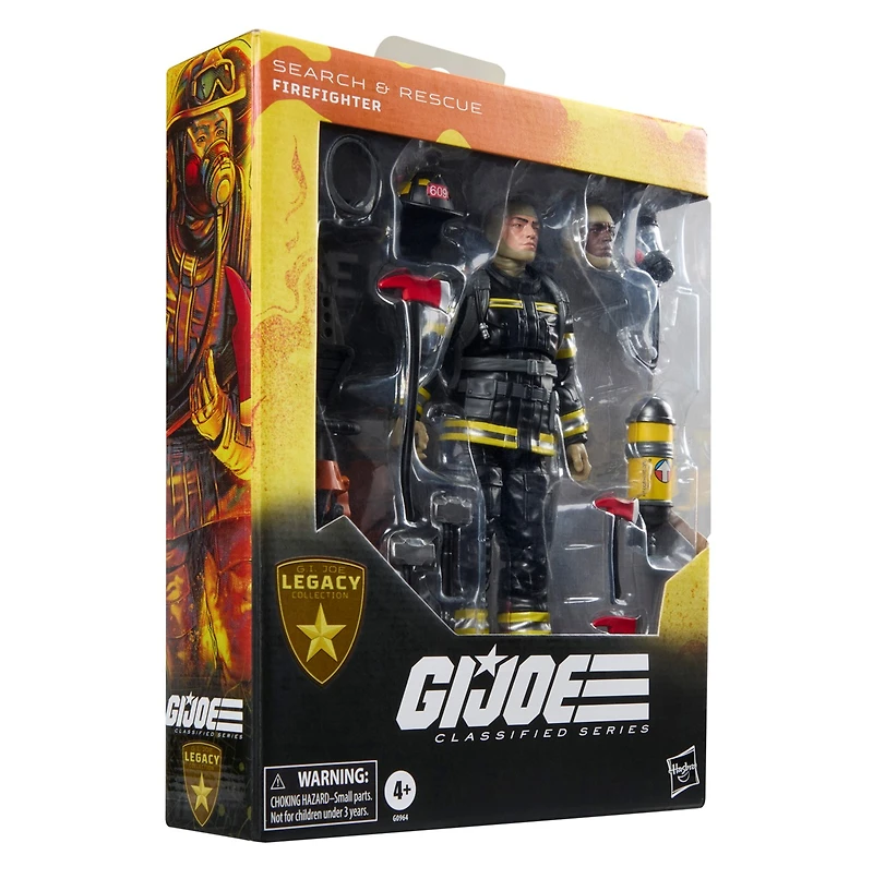 G.I. Joe Classified Series Legacy Collection - Search & Rescue Firefighter  