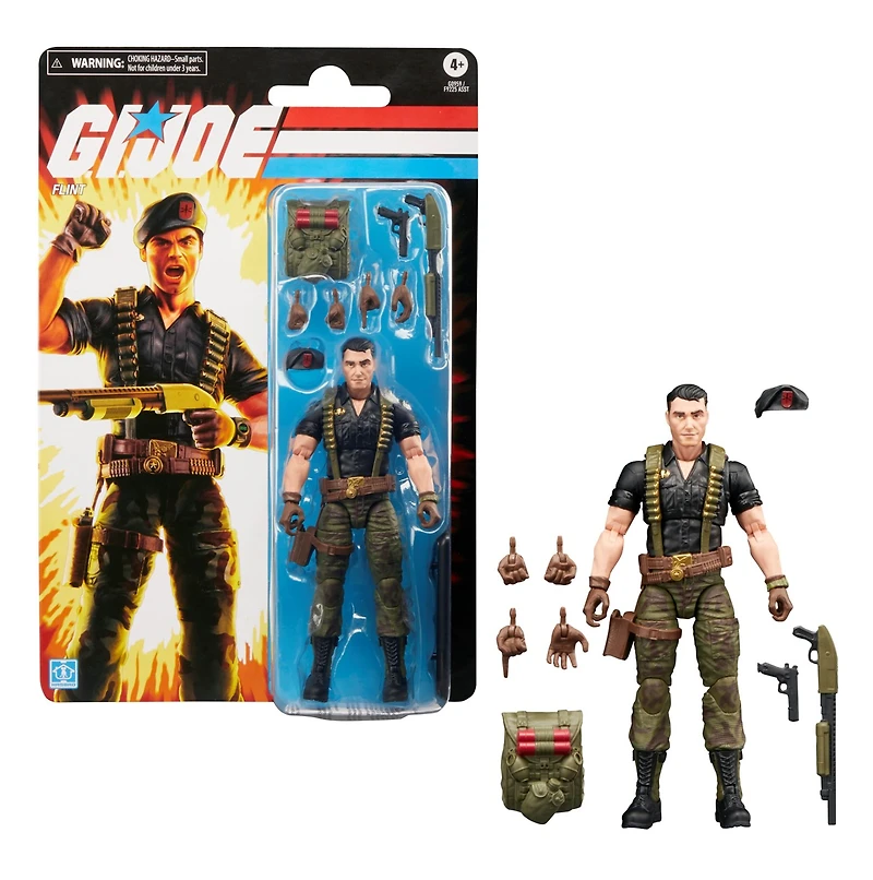 G.I. Joe Classified Series Retro Cardback Flint  