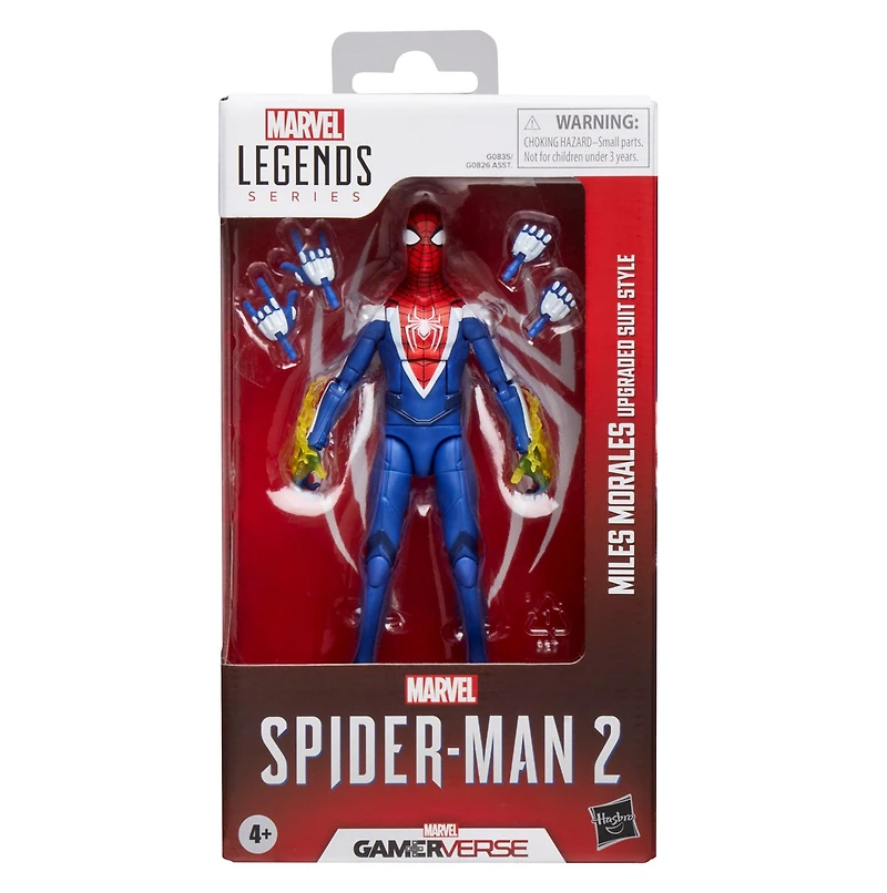 Marvel Legends Series Gamerverse Miles Morales Upgraded Suit Style
