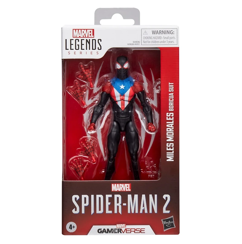 Marvel Legends Series Gamerverse Miles Morales Boricua Suit