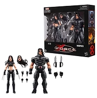 Marvel Legends Series X-Force X-23 et Warpath 