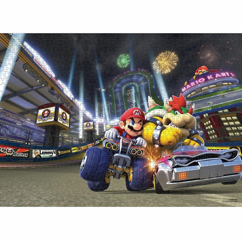 Mario Kart: Light up the Night Puzzle, 1000pc 