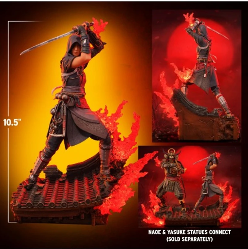 Assassins Creed Shadows Animus Yasuke 1:8 Scale Statue