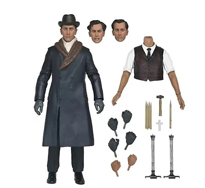 Hammer Films -  Horror Of Dracula (1958)- 7 Inch  Scale Action Figure - Van Helsing 
