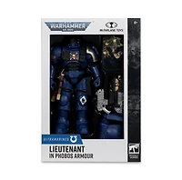 Warhammer 40,000 Lieutenant in Phobos Armour (Ultramarines) 7-Inch Figure  