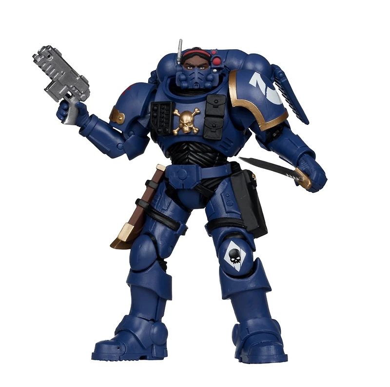 Warhammer 40,000 Lieutenant in Phobos Armour (Ultramarines) 7-Inch Figure  