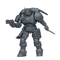 Warhammer 40,000 Lieutenant in Phobos Armour (Ultramarines) Artist Proof 7-Inch Figure 