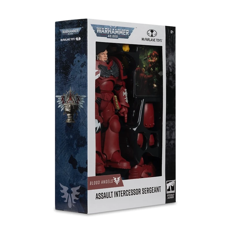 Warhammer 40,000 Assault Intercessor Sergeant (Blood Angel) 7-Inch Figure 