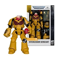 Warhammer 40,000 Intercessor Sergeant (Imperial Fist) Gold Label 7-Inch Figure 