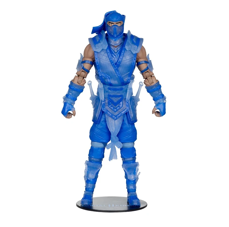 Mortal Kombat Sub-Zero Glow In The Dark Edition Gold Label 7-Inch Action Figure 