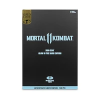 Mortal Kombat Sub-Zero Glow In The Dark Edition Gold Label 7-Inch Action Figure 