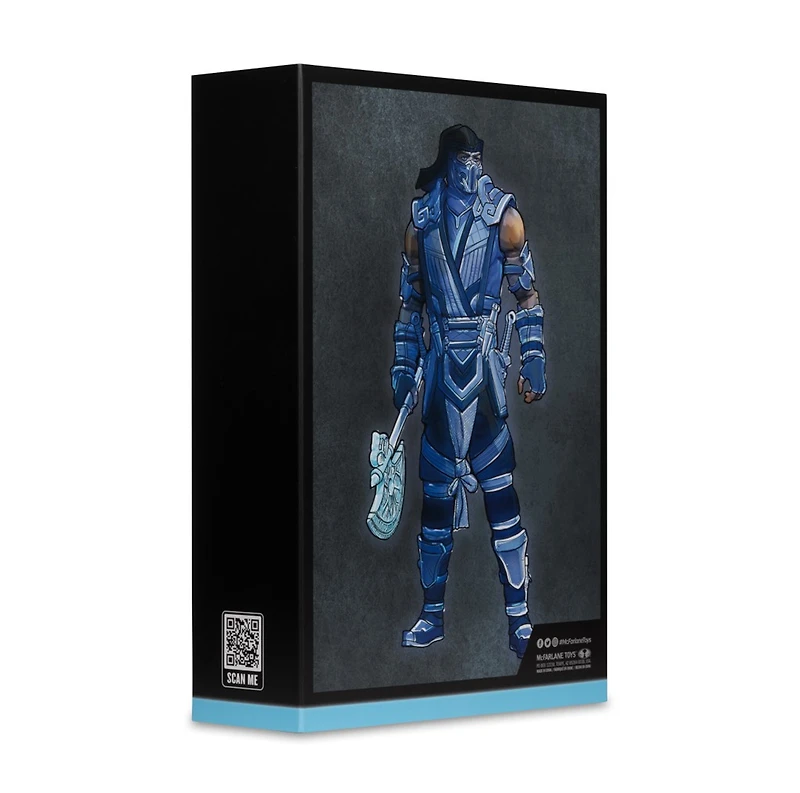 Mortal Kombat Sub-Zero Glow In The Dark Edition Gold Label 7-Inch Action Figure 