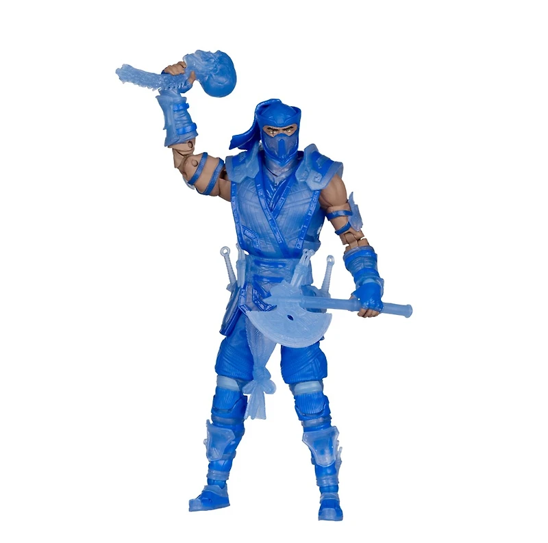 Mortal Kombat Sub-Zero Glow In The Dark Edition Gold Label 7-Inch Action Figure 