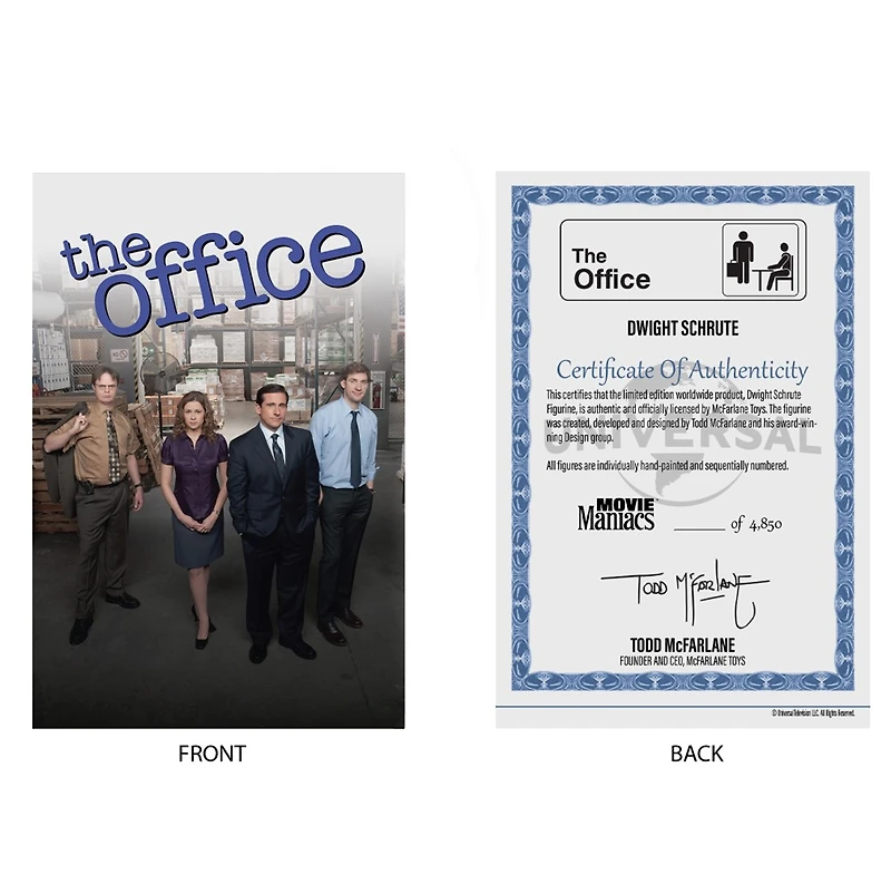 Dwight Schrute (The Office) 6-Inch Posed Figure 