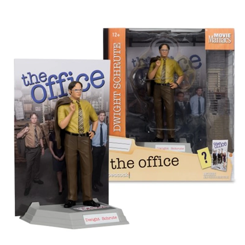 Dwight Schrute (The Office) 6-Inch Posed Figure 