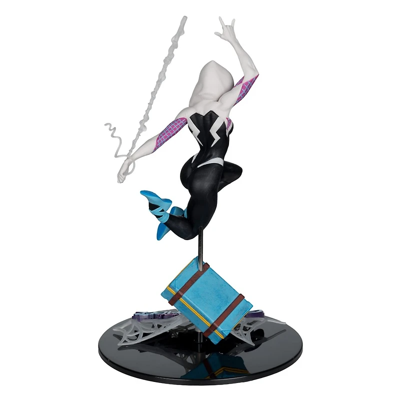 Marvel Ghost-Spider 1:10th Scale Collectible with Scene (The Amazing Spider-Man #1) Gold Label 