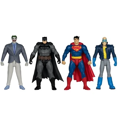 DC Direct Page Punchers 4 Pack Batman, Son of Batman, Superman & The Joker (The Dark Knight Returns) Gold Label 3-Inch Figures with Comic