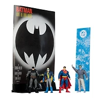 DC Direct Page Punchers 4 Pack Batman, Son of Batman, Superman & The Joker (The Dark Knight Returns) Gold Label 3-Inch Figures with Comic