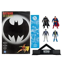 DC Direct Page Punchers 4 Pack Batman, Son of Batman, Superman & The Joker (The Dark Knight Returns) Gold Label 3-Inch Figures with Comic
