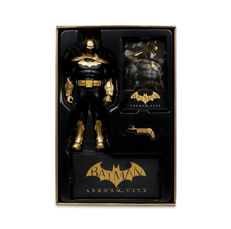 DC Multiverse Batman (Arkham City) Knightmare Edition Gold Label 7-Inch Action Figure 
