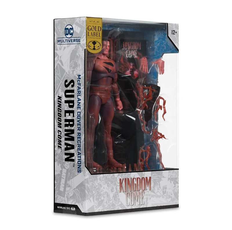 DC Multiverse Superman (Kingdom Come) Gold Label 7-Inch Action Figure McFarlane Cover Recreations