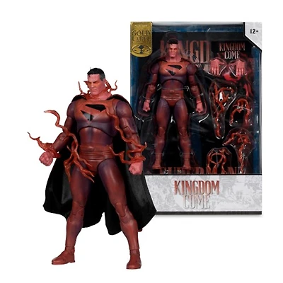 DC Multiverse Superman (Kingdom Come) Gold Label 7-Inch Action Figure McFarlane Cover Recreations 