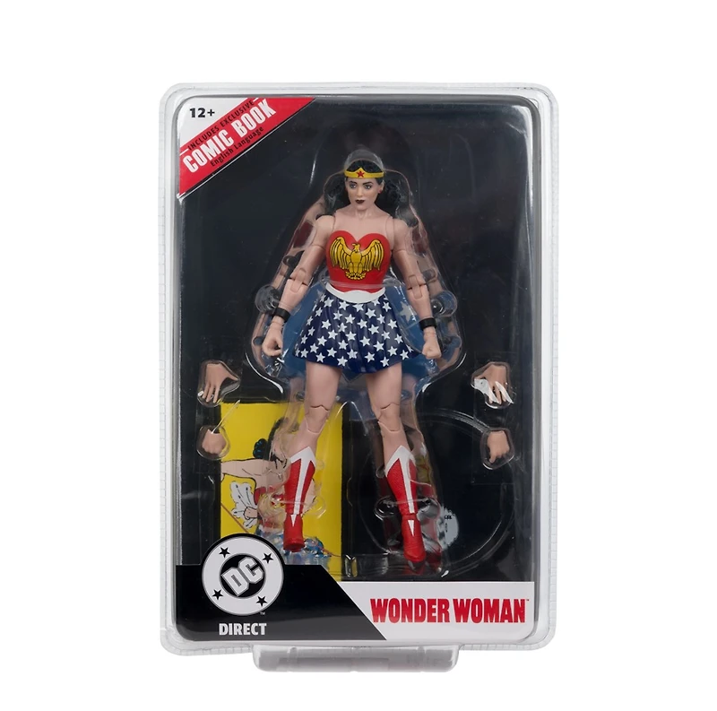 DC Direct Page Punchers Wonder Woman (Wonder Woman #1) 7-Inch Action Figure with Comic 