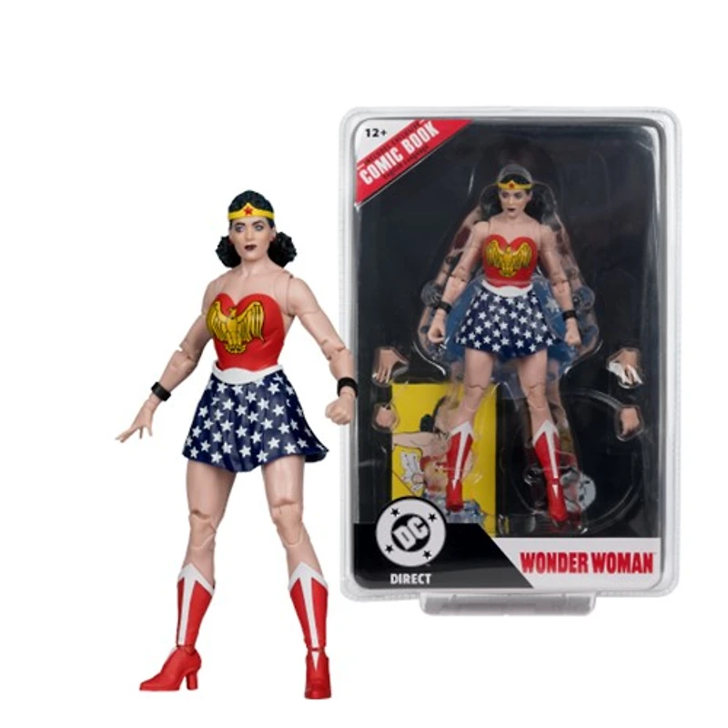 DC Direct Page Punchers Wonder Woman (Wonder Woman #1) 7-Inch Action Figure with Comic 
