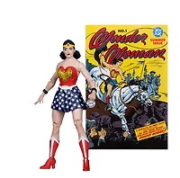 DC Direct Page Punchers Wonder Woman (Wonder Woman #1) 7-Inch Action Figure with Comic 