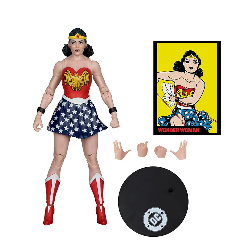 DC Direct Page Punchers Wonder Woman (Wonder Woman #1) 7-Inch Action Figure with Comic 