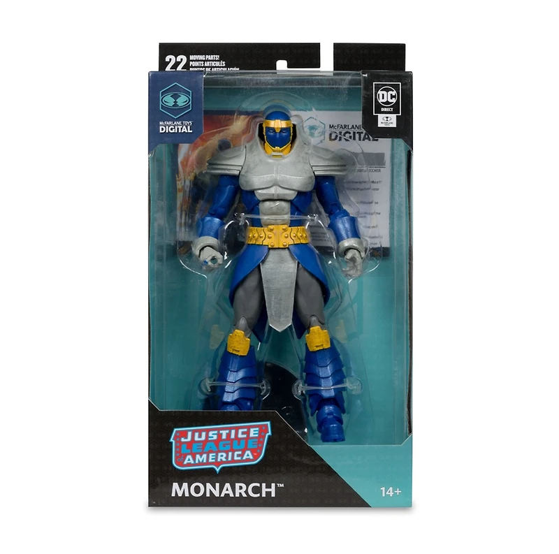 DC Direct Monarch (DC Countdown) 7-Inch Action Figure with McFarlane Toys Digital Collectible 