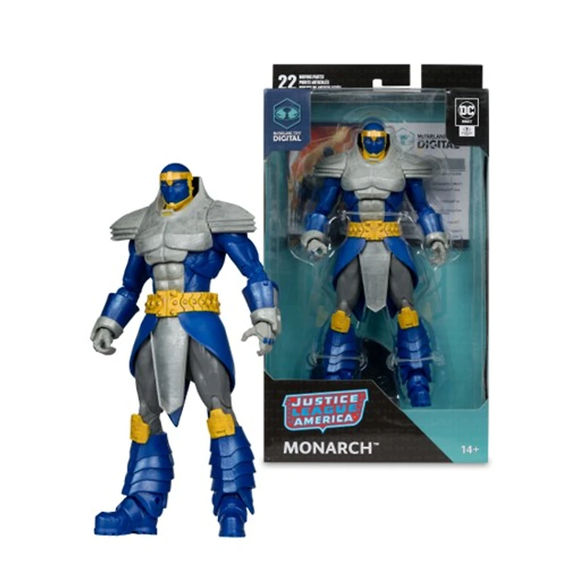 DC Direct Monarch (DC Countdown) 7-Inch Action Figure with McFarlane Toys Digital Collectible 