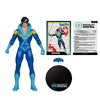 DC Direct Nightwing (Teen Titans) 7-Inch Action Figure with McFarlane Toys Digital Collectible 