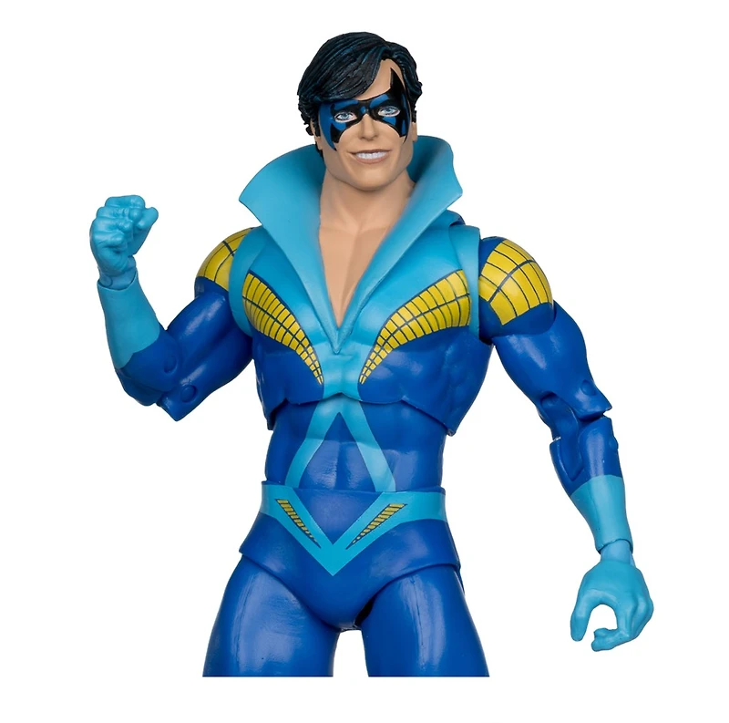 DC Direct Nightwing (Teen Titans) 7-Inch Action Figure with McFarlane Toys Digital Collectible 