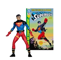 DC Direct Page Punchers Superboy (Superboy #1) 7-Inch Figure with Comic 